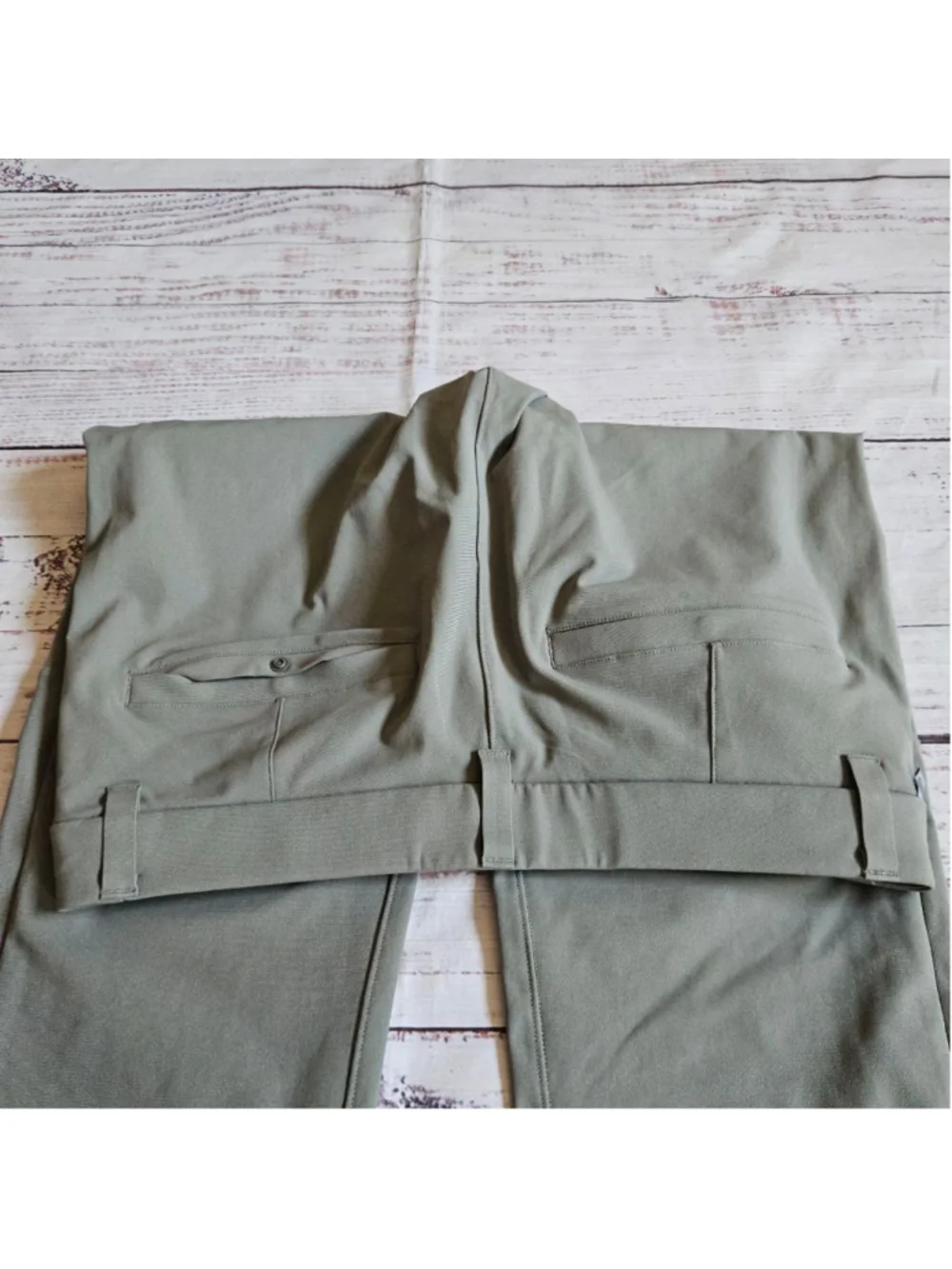 Lululemon Commission Pant Slim Warpstreme Grey Sage Mens 31 Active Casual
